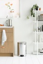 Pedalhink NewIcon Borstadstål  20 liter Brabantia