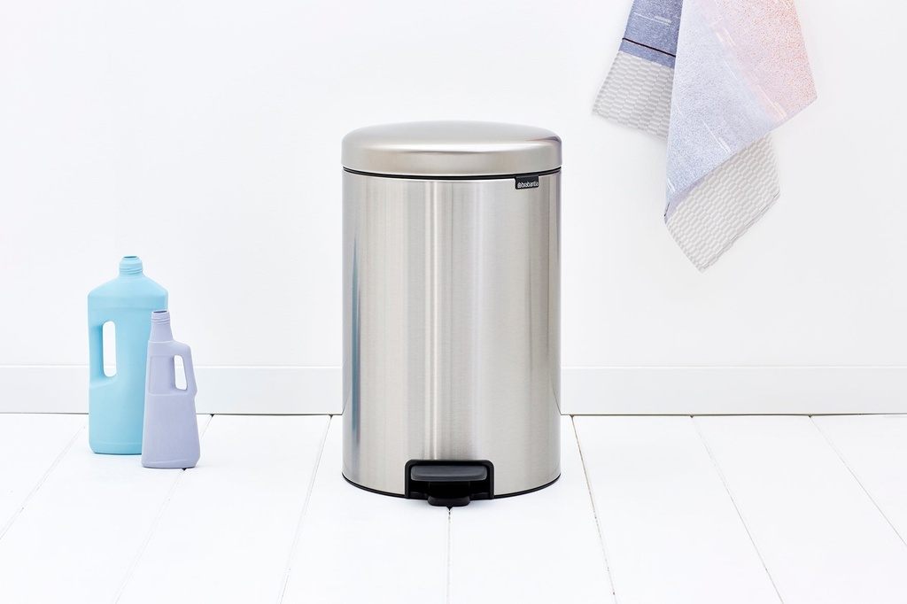 Pedalhink NewIcon Mattstål F.P.P. 20 liter Brabantia