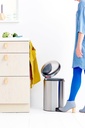 Pedalhink NewIcon Mattstål F.P.P. 20 liter Brabantia