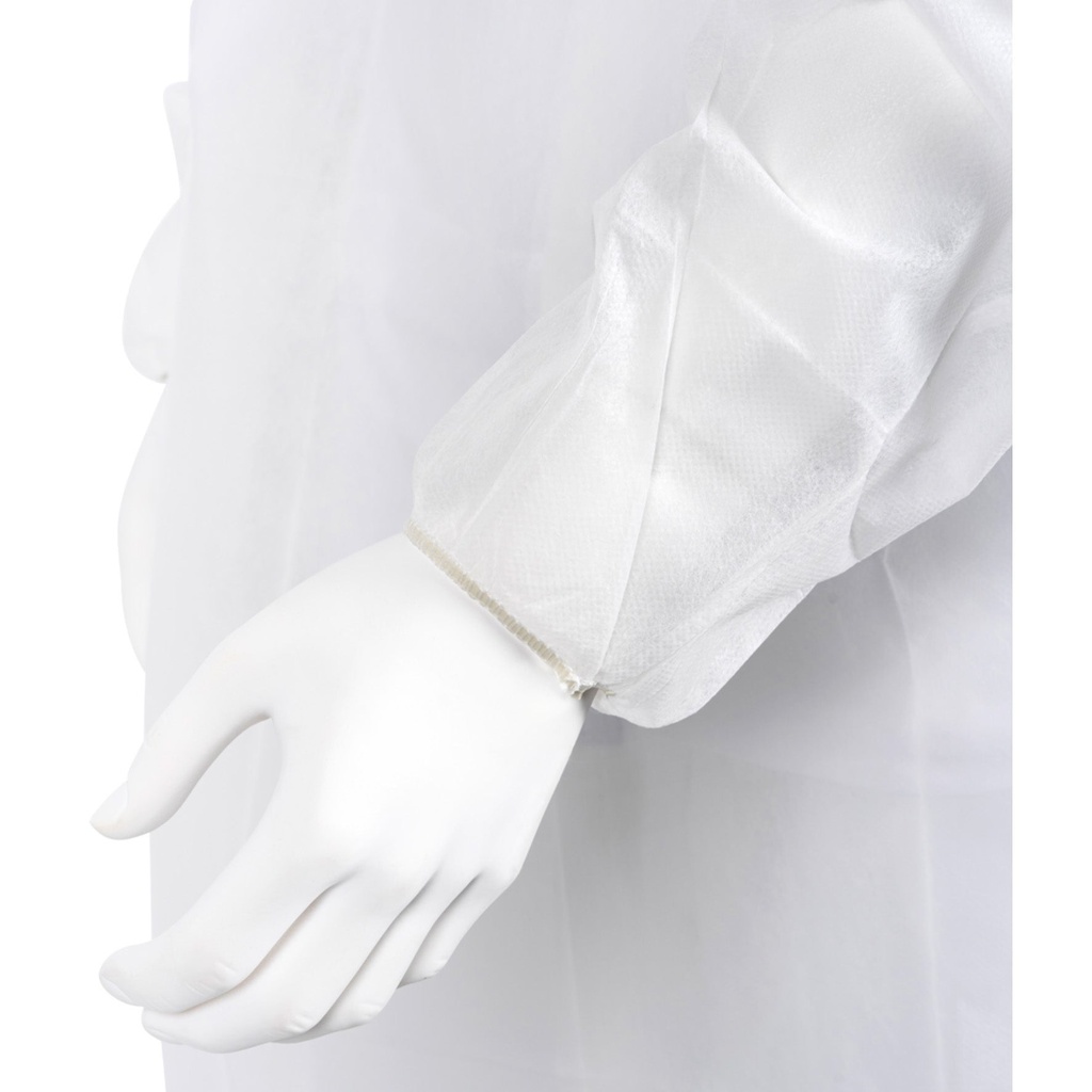 Besöksrock Nonwoven L/XL 10-pack vit Abena