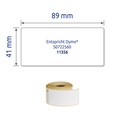 Namnetiketter Avery AS0722560 89 x 41 mm 200 st/fp