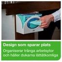 Dispenser W8 Small Pack Tork Vit