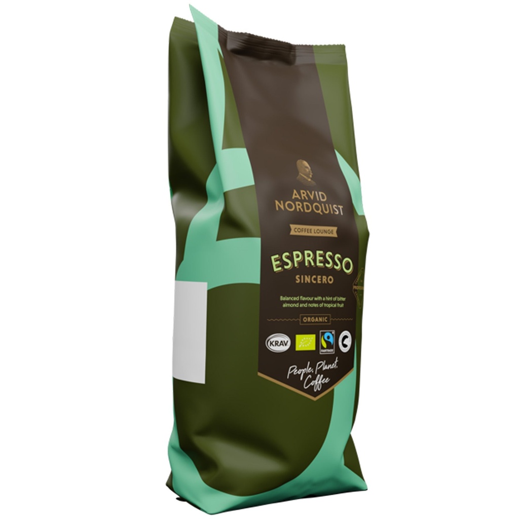 Kaffebönor hela Sincero Espresso 1 kg Arvid Nordquist