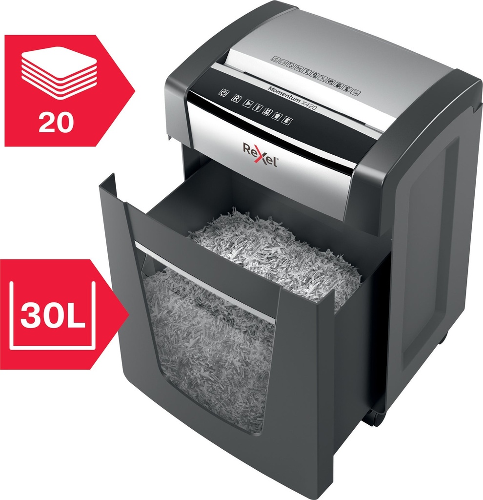 Dokumentförstörare Rexel Momentum X420 P4