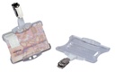 Korthållare Durable med clips