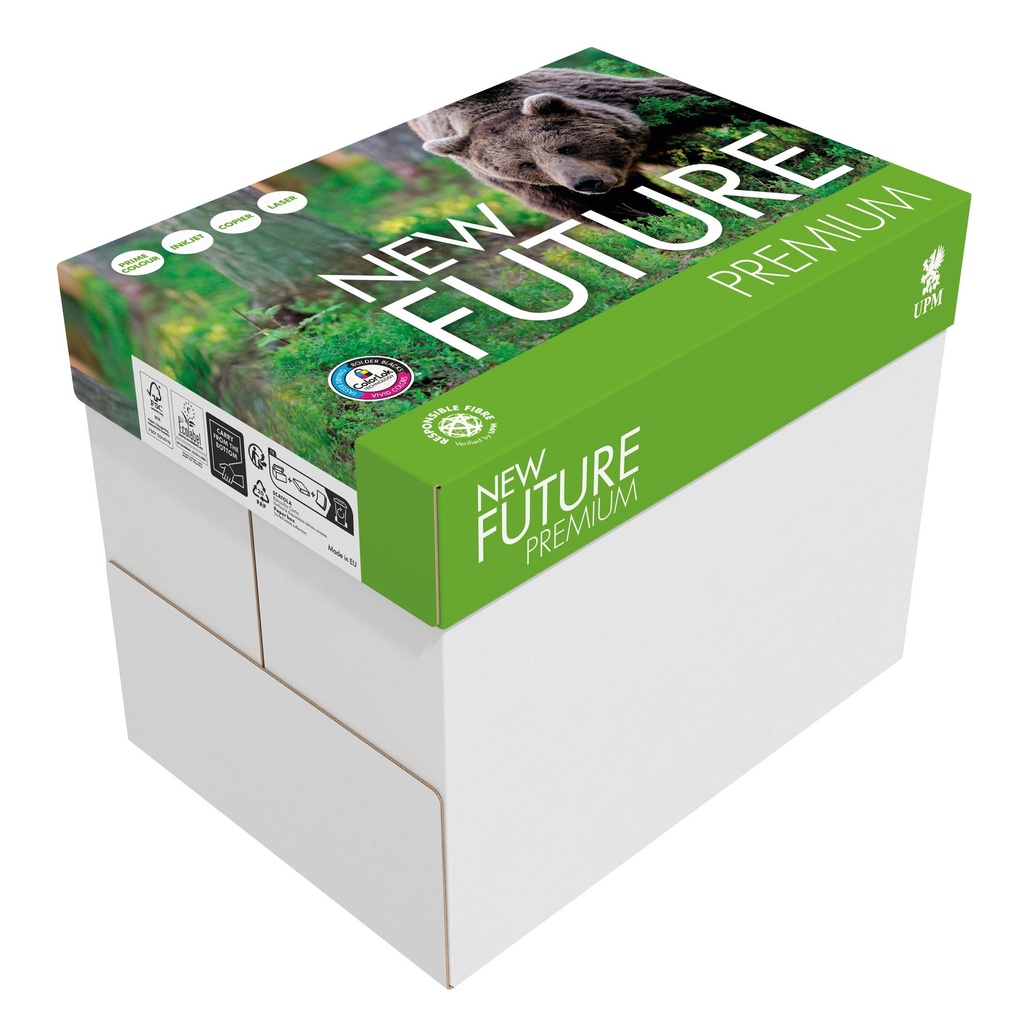 Kopieringspapper New Future Premium A4 80g 500/pkt