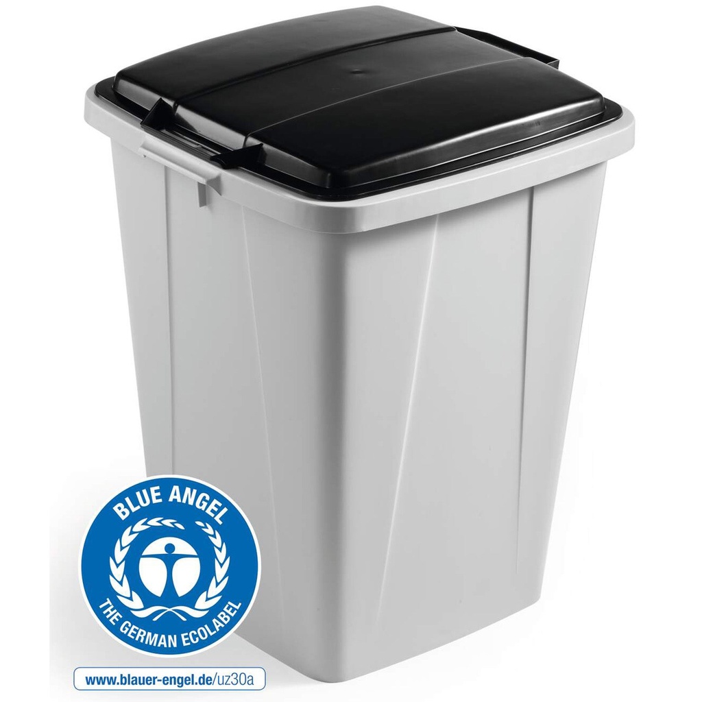 Lock ECO Durabin 90 liter soptunna svart