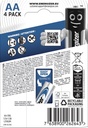 Energizer Batteri Lithium AA FR6 4-pack