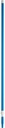 Aluminiumsteleskopskaft 1575–2780 mm Blå