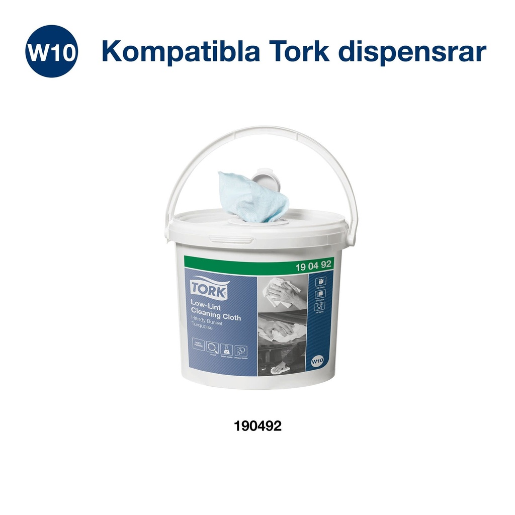 Hink W10 till Rengöringsduk Precision Tork