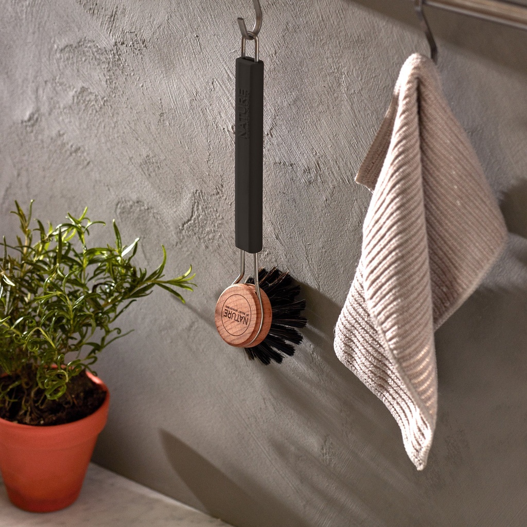 Diskborste Smart Microfiber svart
