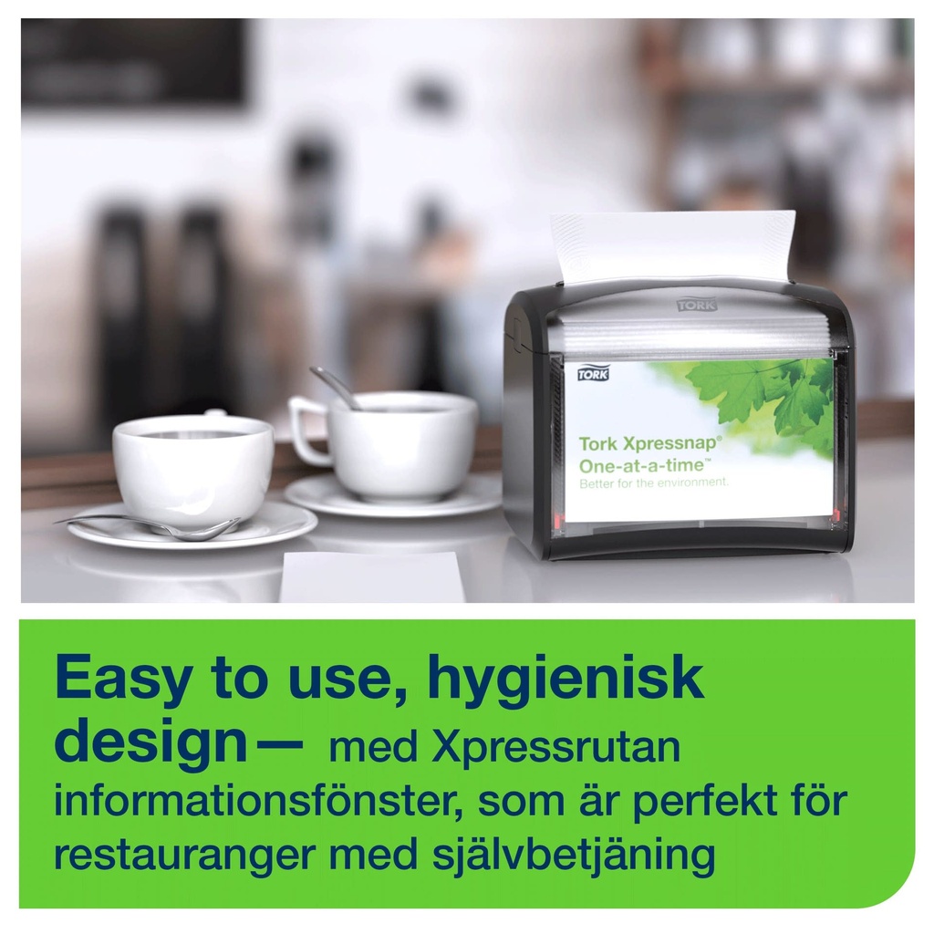 Servettdispenser bord N4 Tork svart