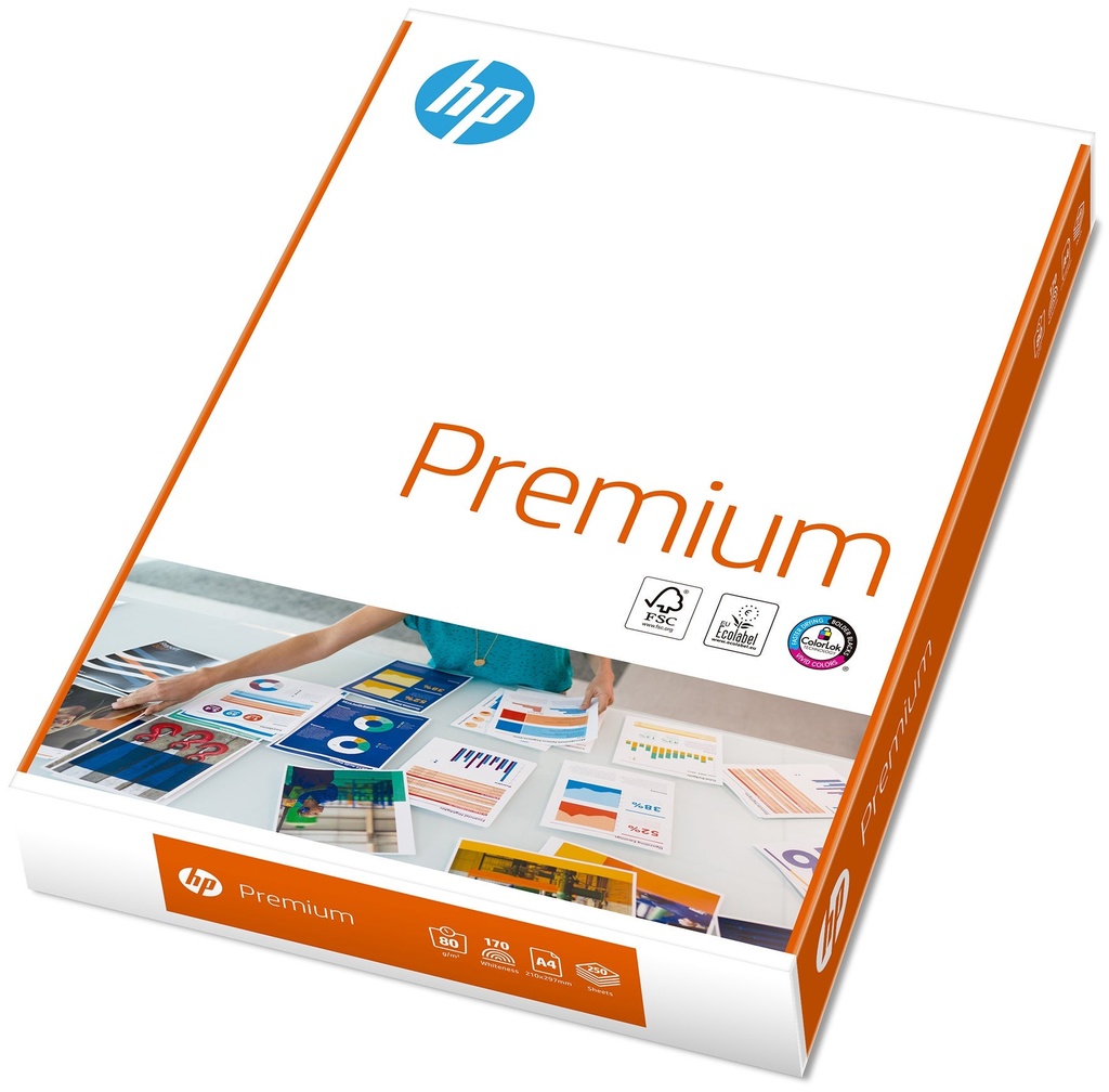 Kopieringspapper HP Premium A4 250/fp