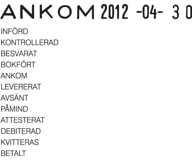 Stämpel Datum/Text Trodat 4817