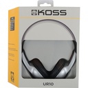 Hörlurar KOSS On-Ear UR10 Silver