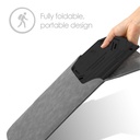 Laptopställ Portabelt 360 Roterbar inkl. mobilställ Svart