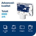 Toalettpapper Tork T8 SmartOne 6 st/fp