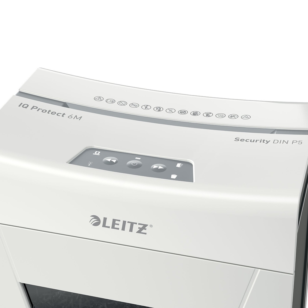 Dokumentförstörare Leitz IQ Protect Premium 6M P5
