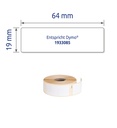 Etikett Avery durable 19 x 64 mm 450 st/fp
