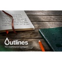 Anteckningsbok Outlines B6 Dot - Utomhus