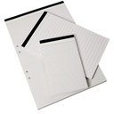 Perforerat block A5 80blad linjerat