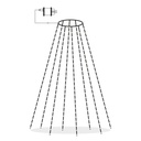 Julgransslinga Dew Drop Micro grön 8x2 m varmvit