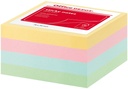 Notiskub 76x76 mm Pastell