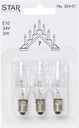 Reservlampa 3-pack 7-armad Sparebulb