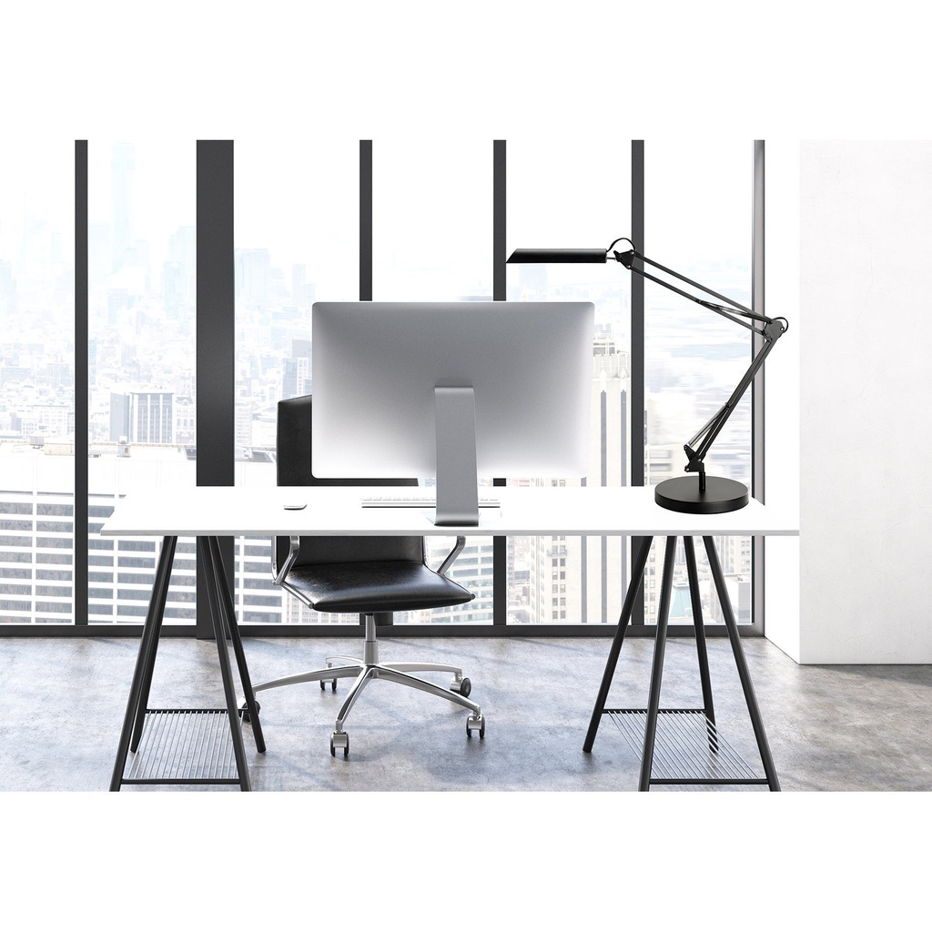 Skrivbordslampa Swingo LED svart