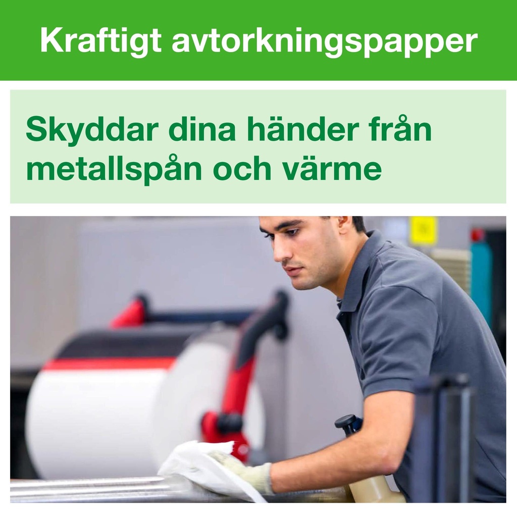 Avtorkningspapper Extra Kraftigt Tork  W1 255 Meter Blå