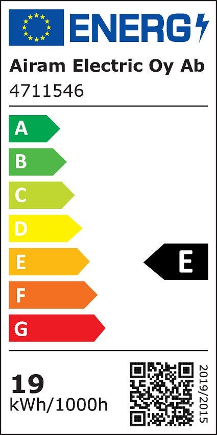 LED Superlux Airam normal E27 17,5W