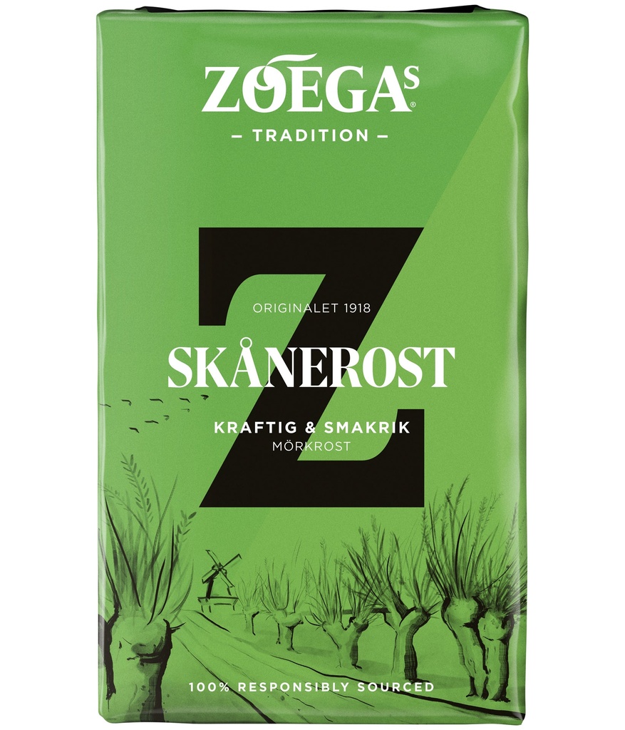 Kaffe Zoegas Skånerost 450 g