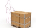 Pallband 100x1200 mm Transparent 100 st/fp