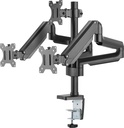 Bildskärmsarm Deltaco ARM-0352 Svart