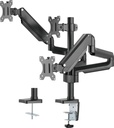 Bildskärmsarm Deltaco ARM-0352 Svart