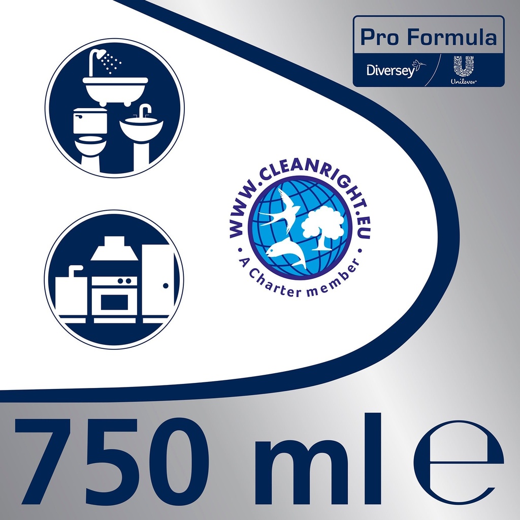 Skurkräm Cif Pro Citron 750 ml
