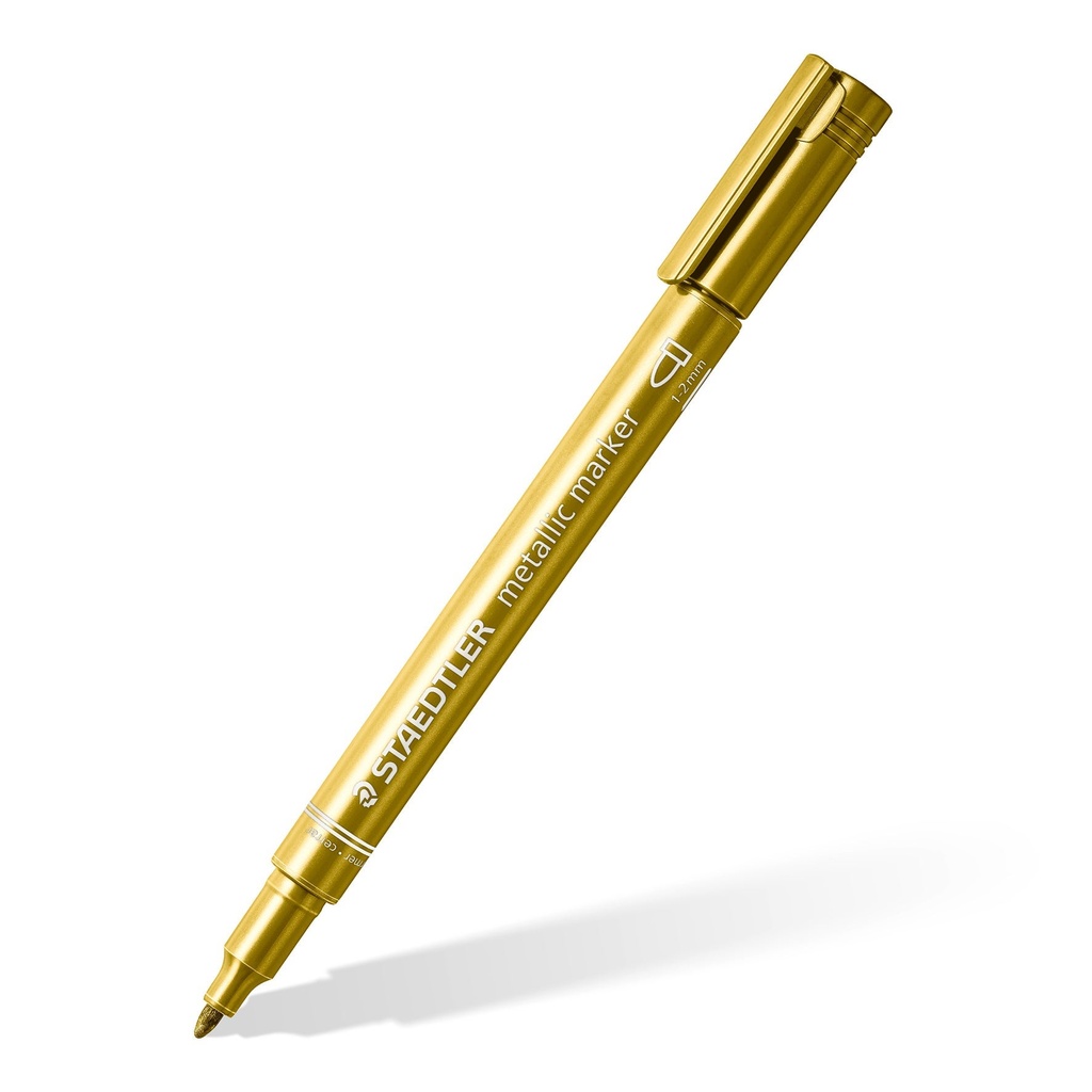 Fiberpenna Staedtler 8323 Guld/Silver/Vit 3 st/fp