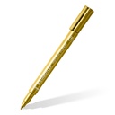 Fiberpenna Staedtler 8323 Guld/Silver/Vit 3 st/fp