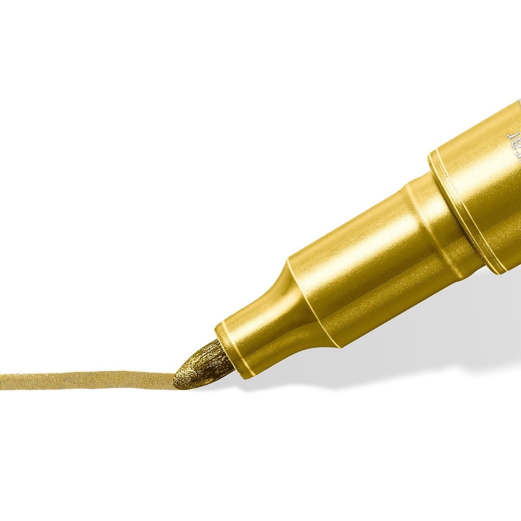 Fiberpenna Staedtler 8323 Guld/Silver/Vit 3 st/fp
