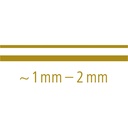 Fiberpenna Staedtler 8323 Guld/Silver/Vit 3 st/fp