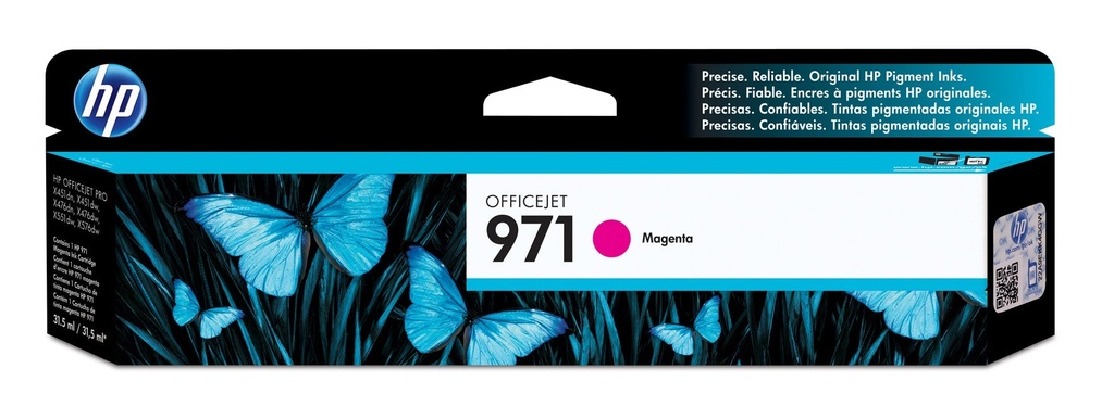 Bläck HP No 971 CN623AE magenta