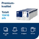 Toalettpapper Tork Premium T4 bal om 42 rullar