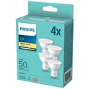 LED-lampa GU10 Spot 4,6W (50W) 380 lm 4-pack