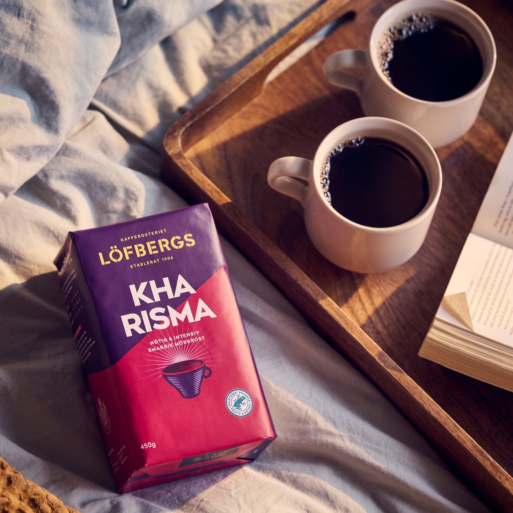 Kaffe Löfbergs Kharisma mörkrost brygg 450 g