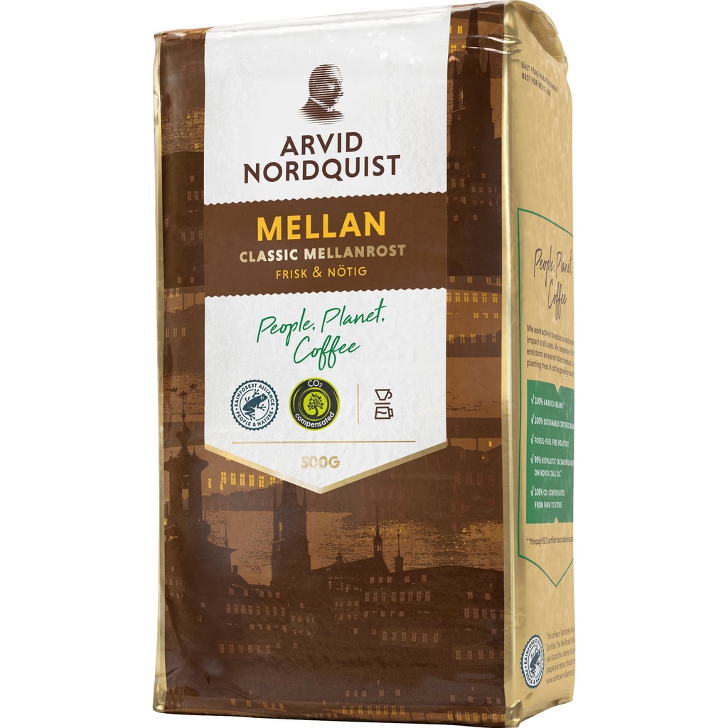 Kaffe Classic Mellanrost Malet bryggkaffe 500 g