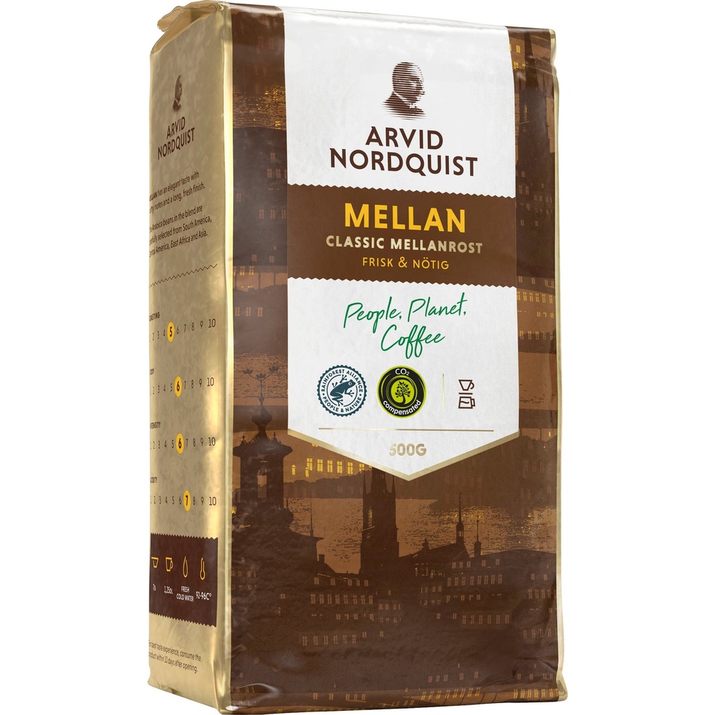 Kaffe Classic Mellanrost Malet bryggkaffe 500 g