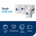 Torkrulle M2 Advanced Plus 6/kt Vit