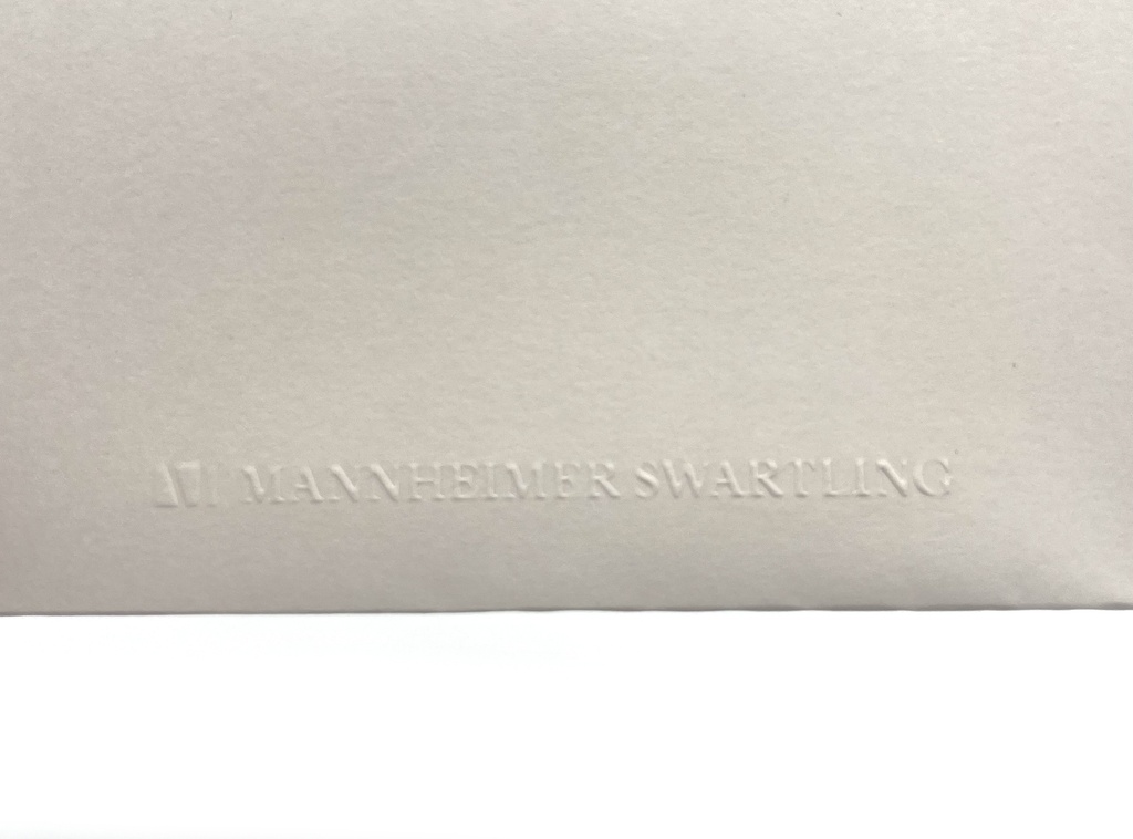 Kuvert C6 vita med präglad logo 50st/fp