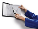 Duraframe Magnetic Plus A4 svart 2 st/fp