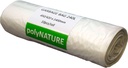 Sopsäck Polynature 240 liter vit 10/rulle